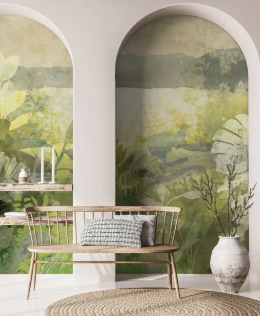 Walltime - RADURA - zielone pola - sielski krajobraz