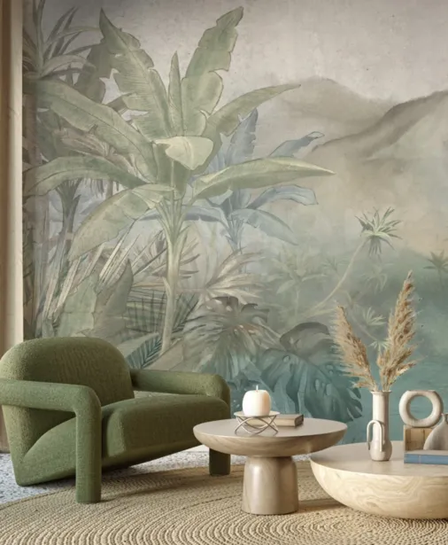 Walltime - ORTAGGIO zielona tapeta spokojna oaza