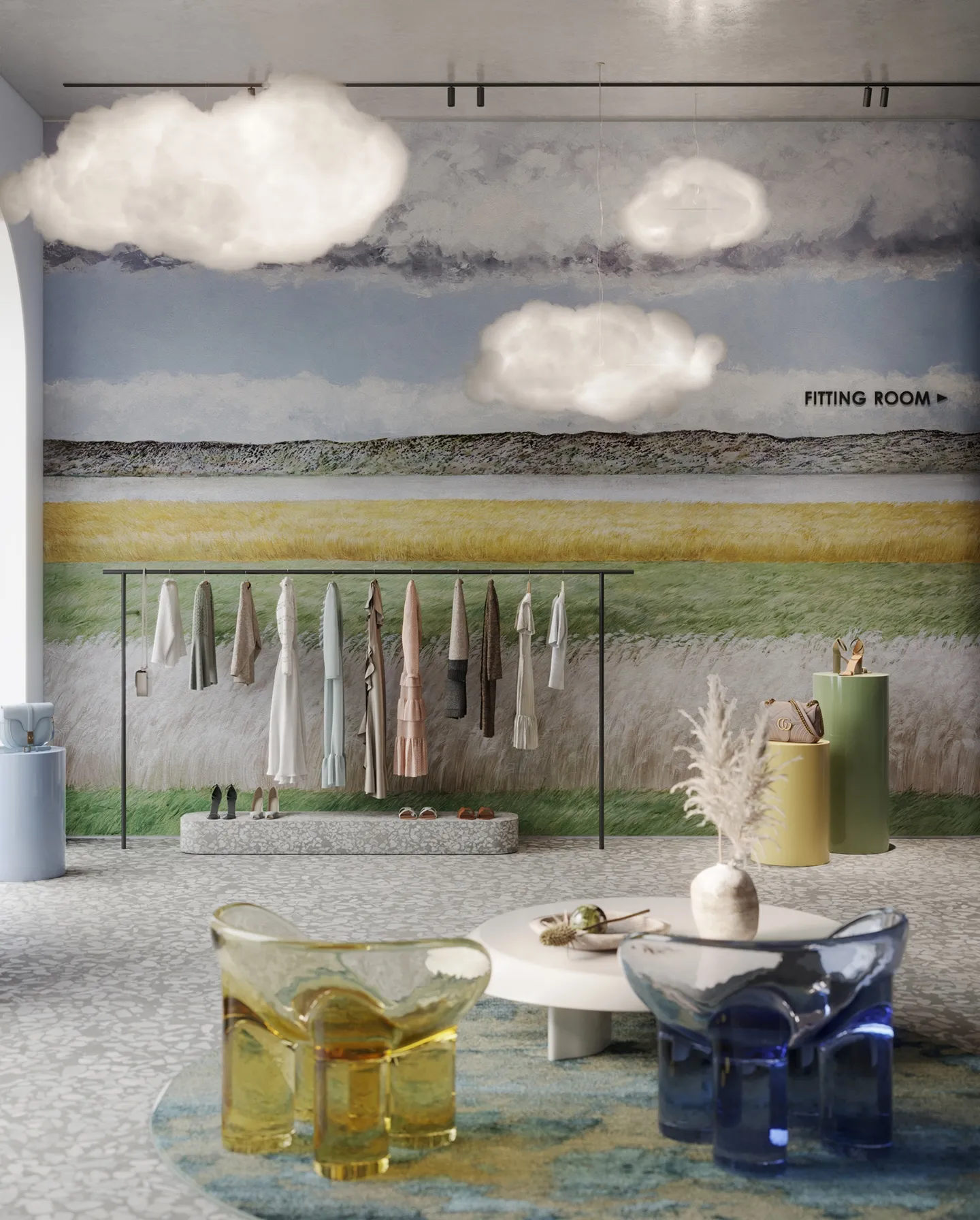 Tapeta Wonderwall - Mellow