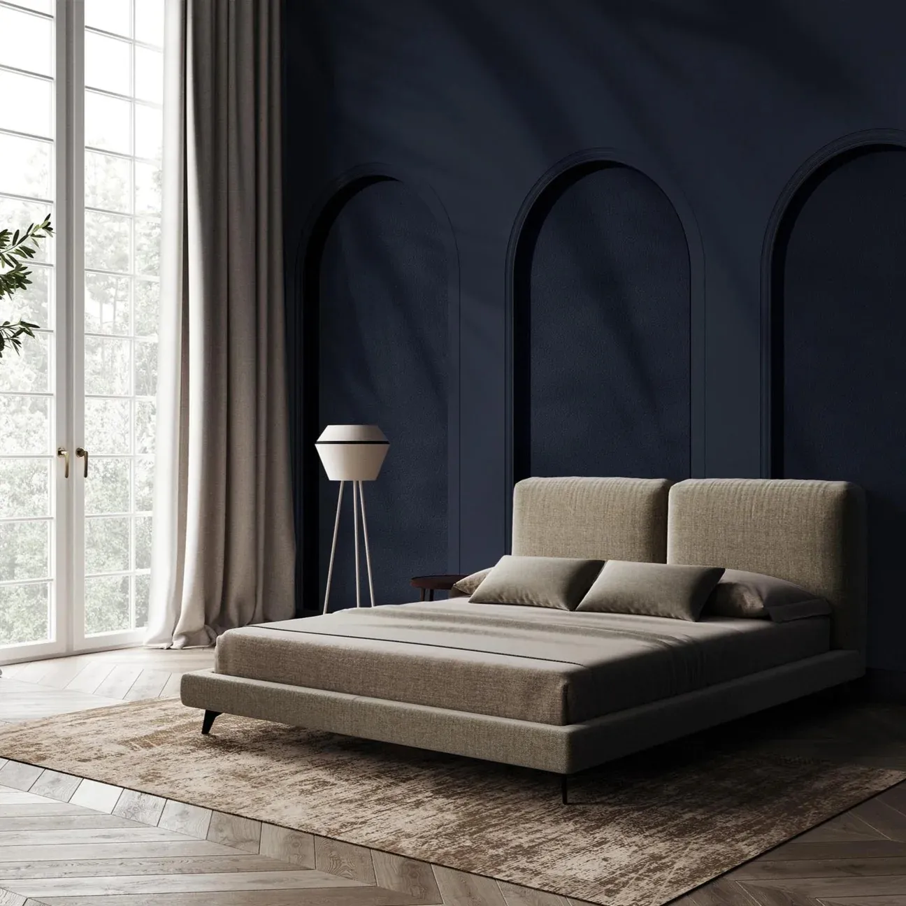 Tapeta Wall Art - Libra Graphite