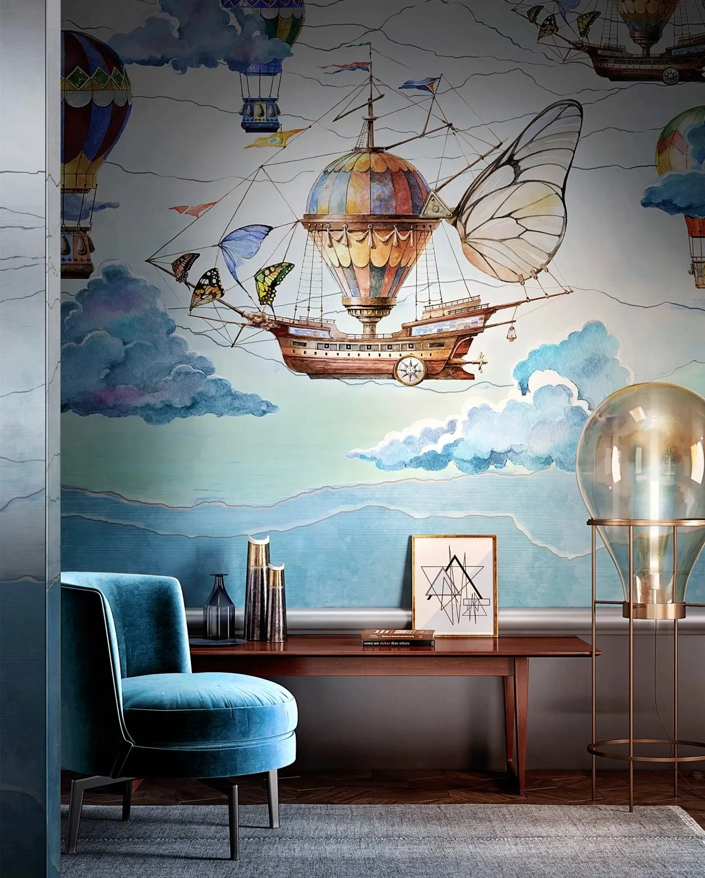 Tapeta Wonderwall - Wind