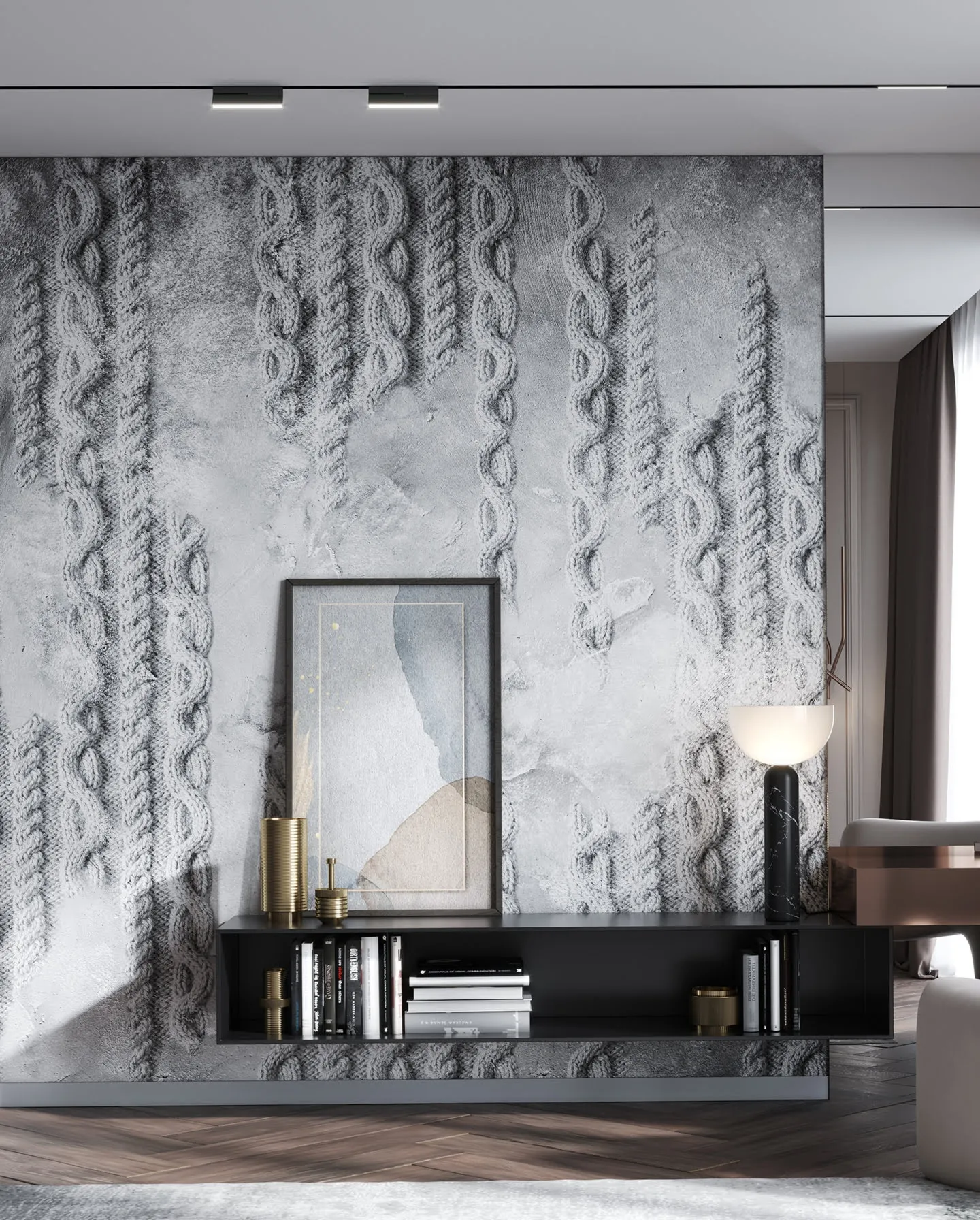 Tapeta Wonderwall - Alpaca