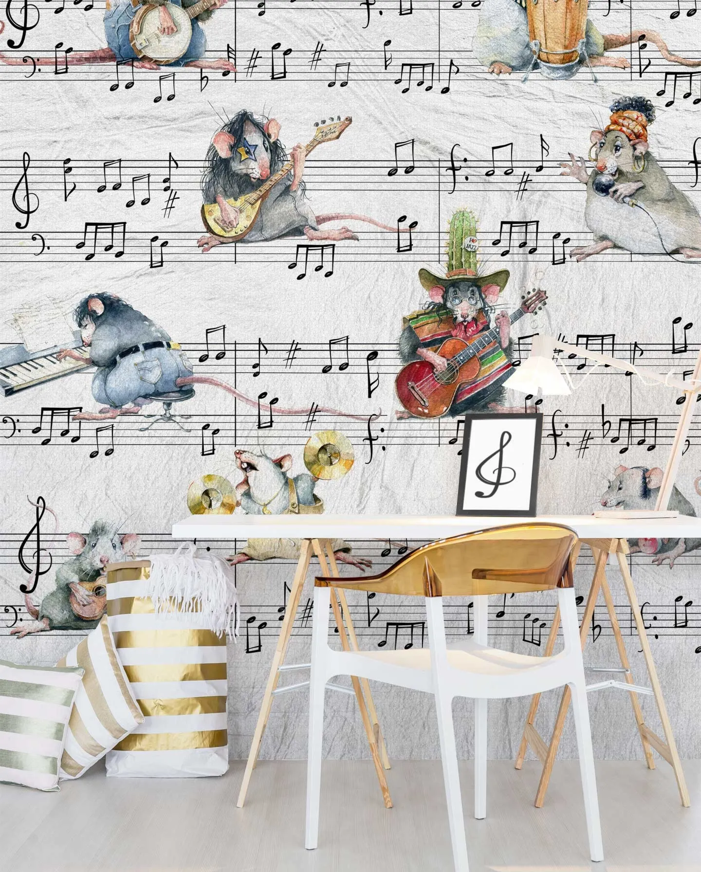 Tapeta Wonderwall - Mouse Jam