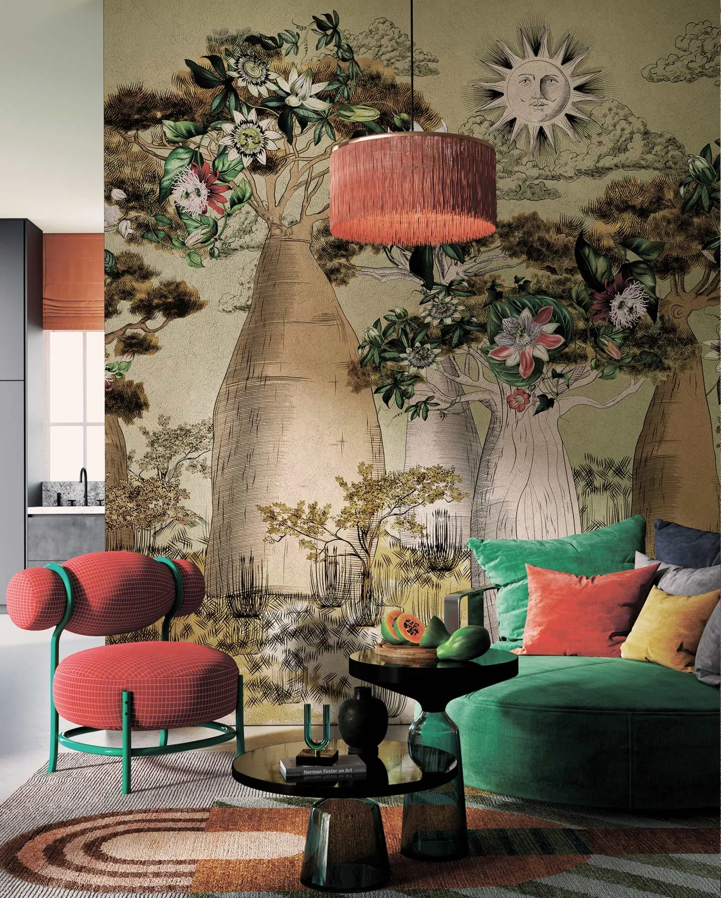 Tapeta Wonderwall - Savana