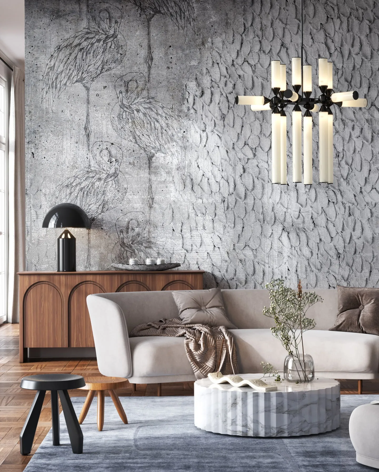 Tapeta teksturowa Wonderwall Pegasus