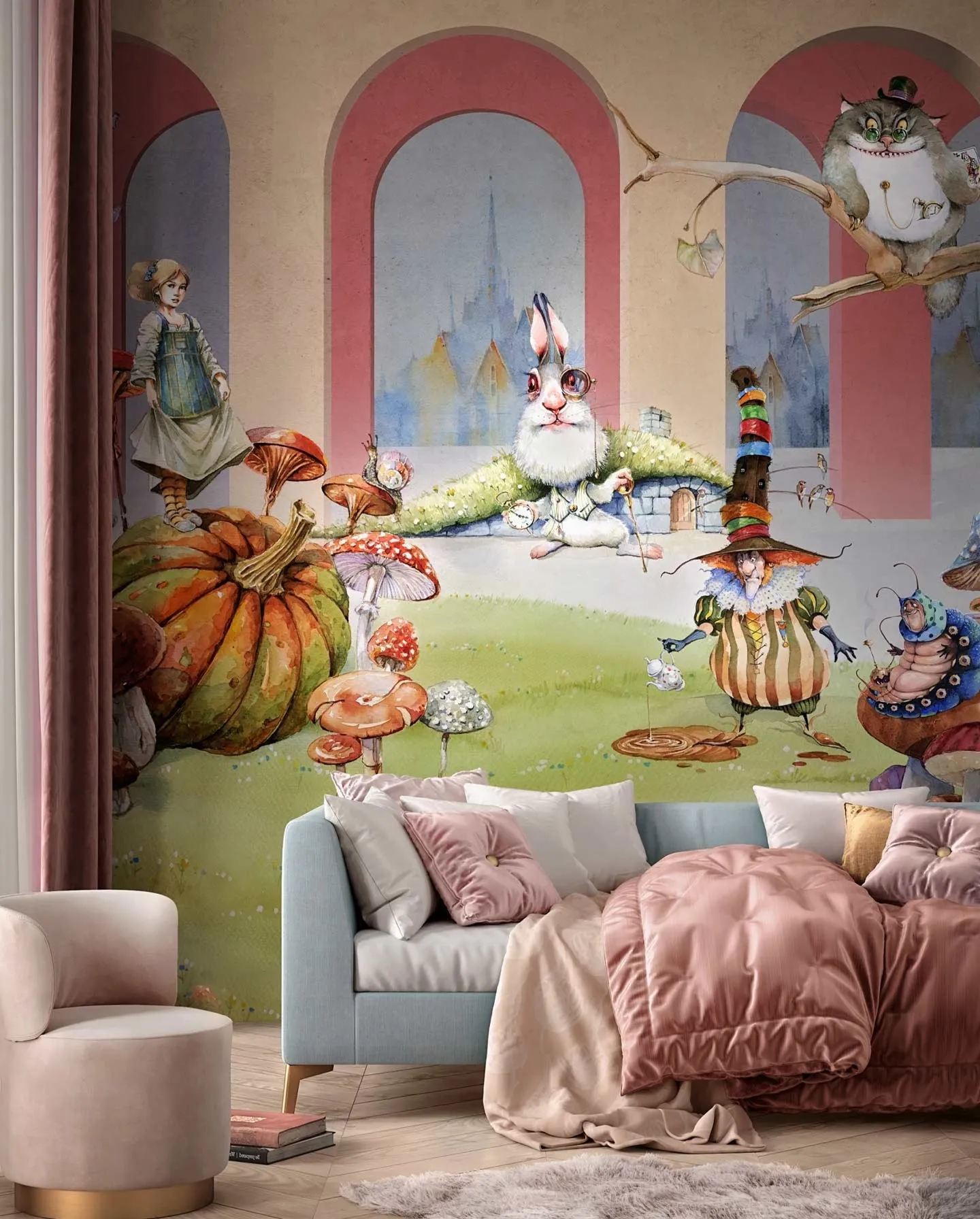 Tapeta teksturowa Wonderwall Alice