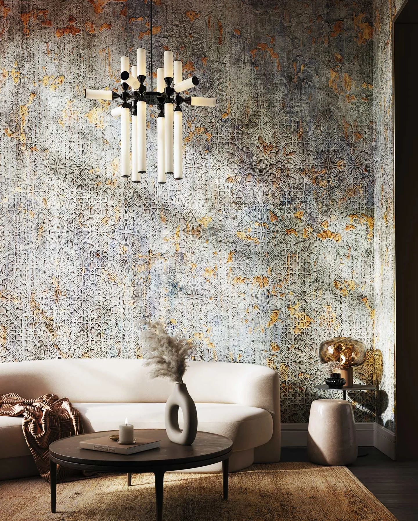 Tapeta teksturowa Wonderwall Amber