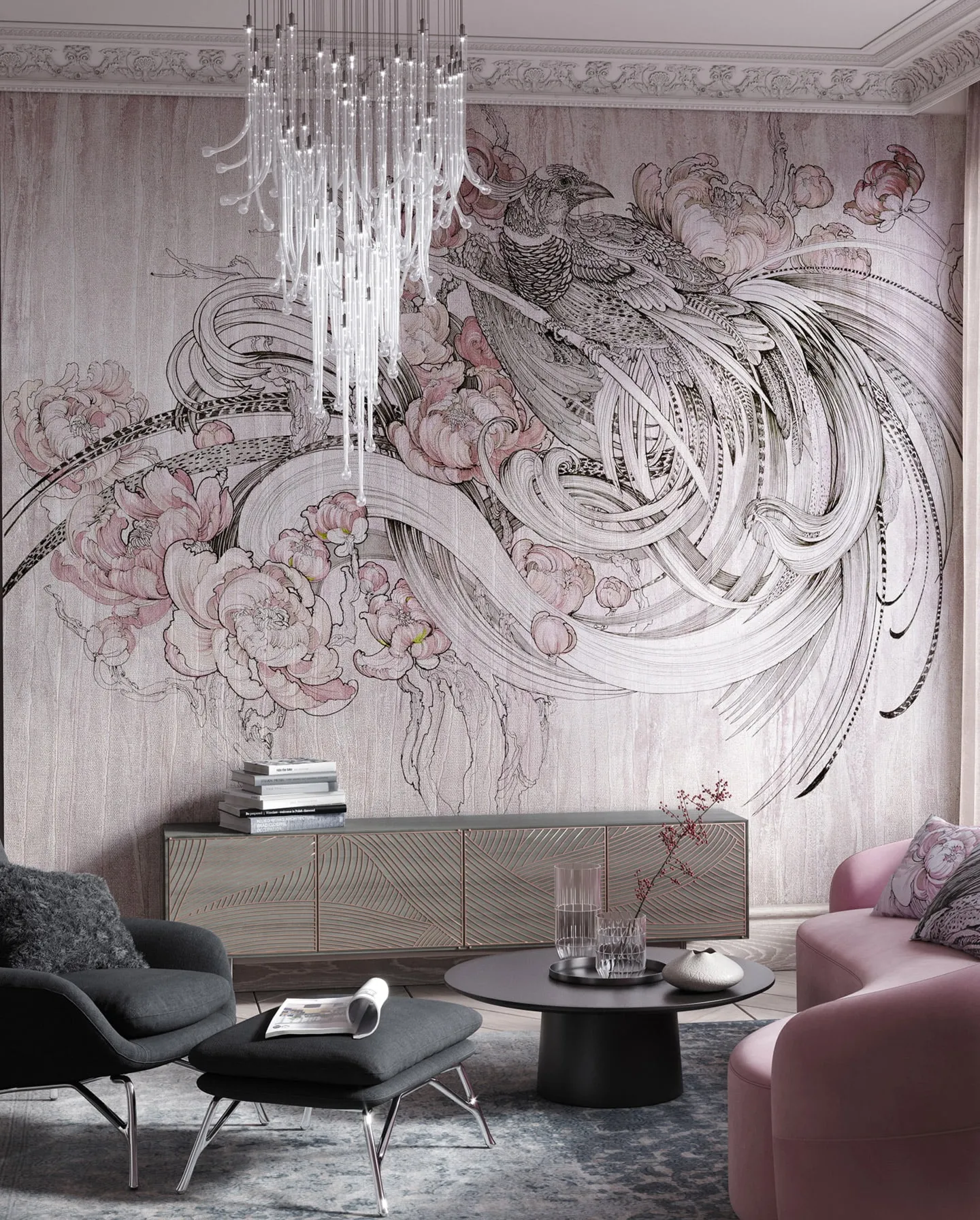 Tapeta teksturowa Wonderwall Aves