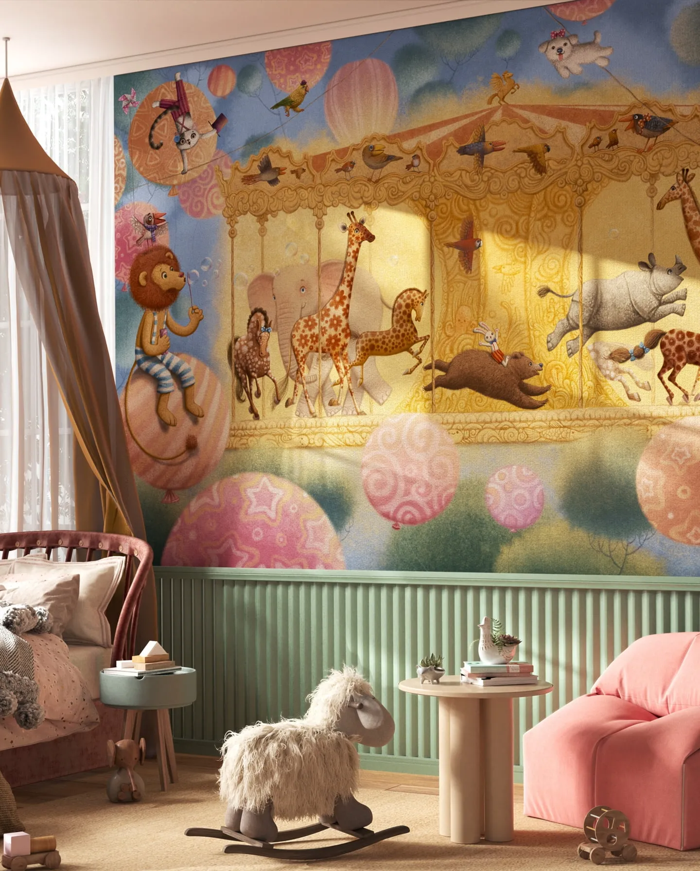 Tapeta teksturowa Wonderwall Bonbon