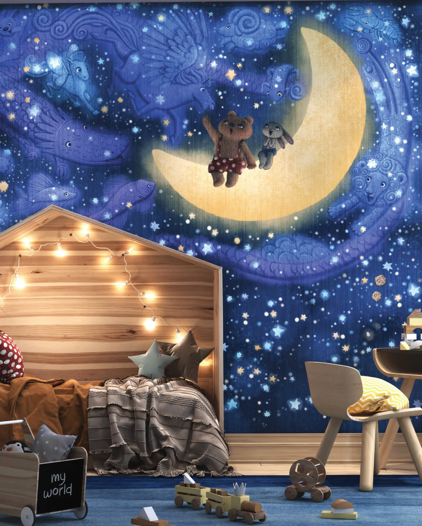 Tapeta teksturowa Wonderwall Zodiac