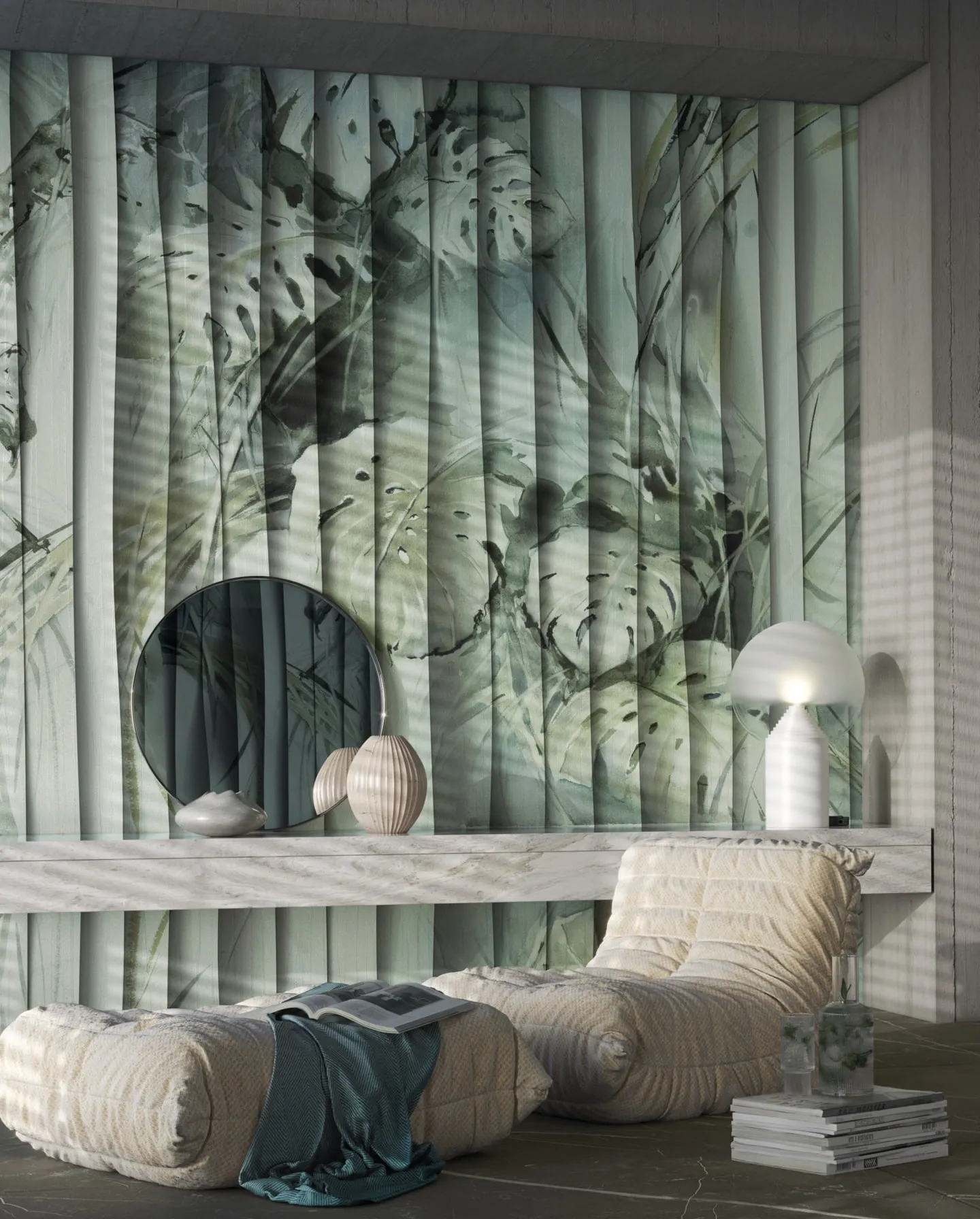 Tapeta teksturowa Wonderwall Monstera