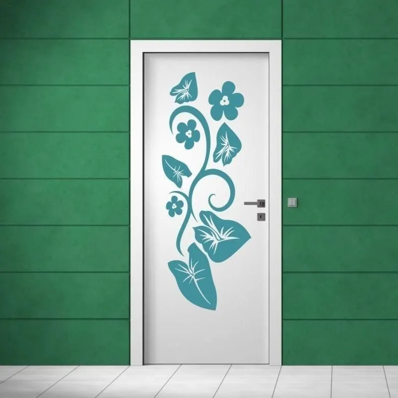 Szablon malarski kwiaty 0995