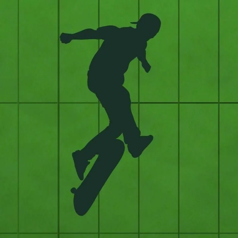 Szablon malarski skater 1019