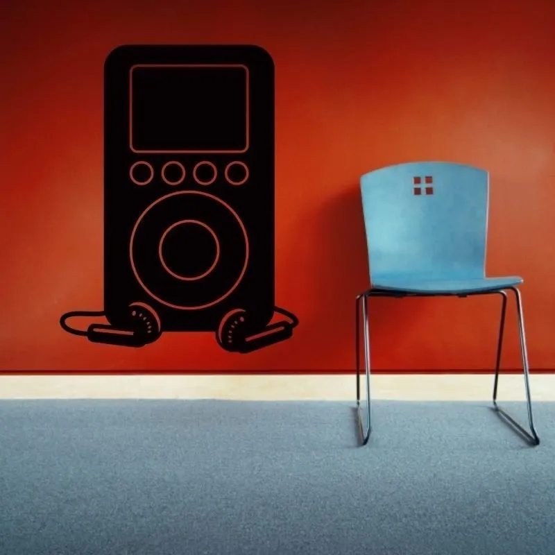 Naklejka kredowa 058 odtwarzacz