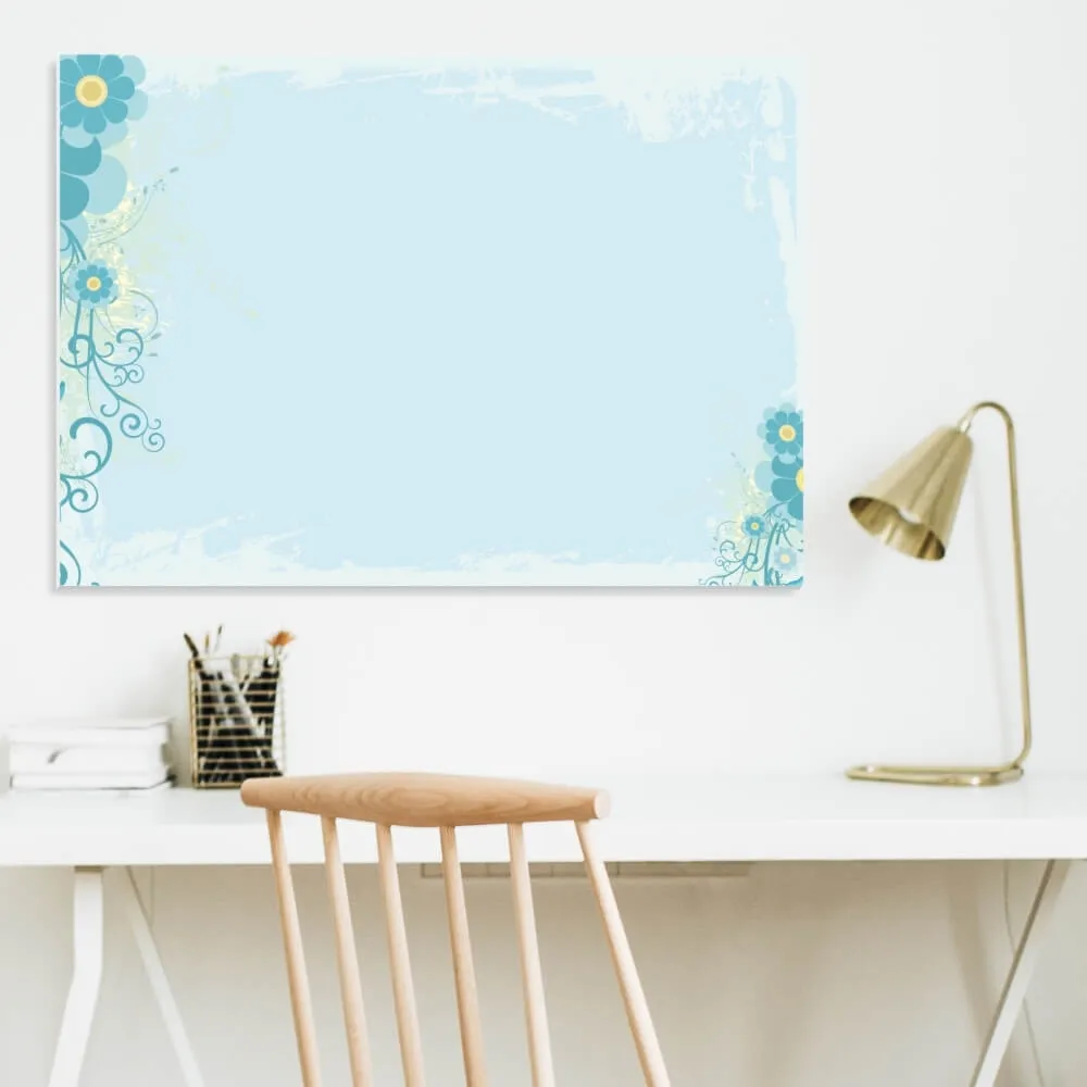 Tablica suchościeralna 01X 056 kwiatki