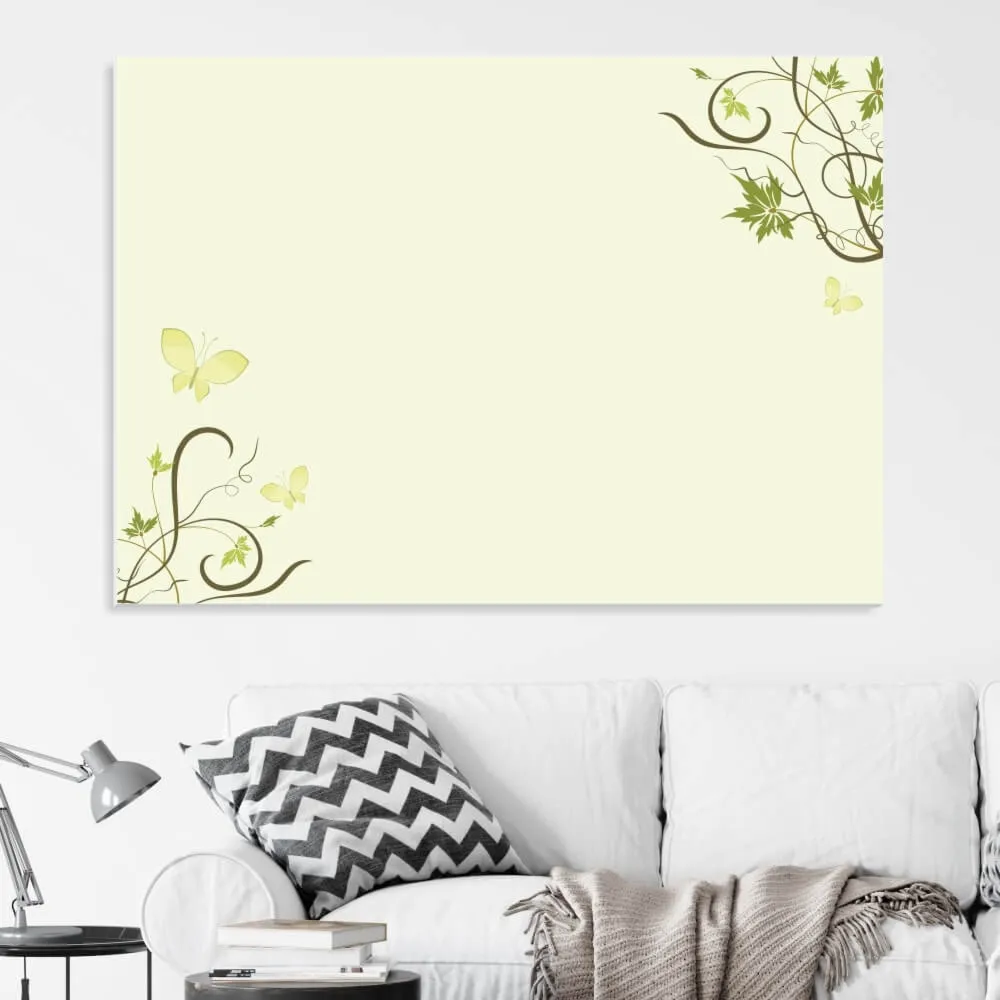 Tablica suchościeralna 01X 061 liście motyle