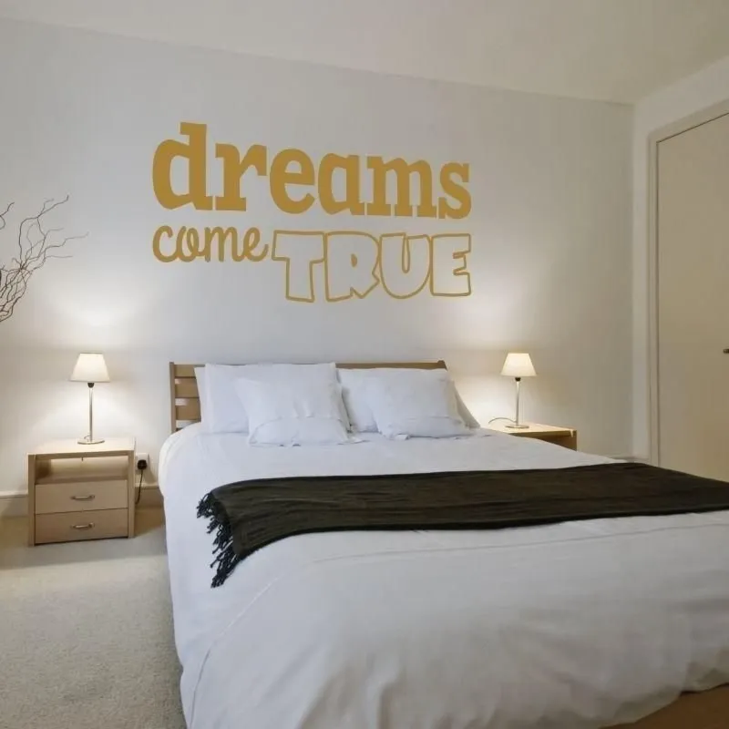 Szablon malarski 02X 18 dreams come true 1718