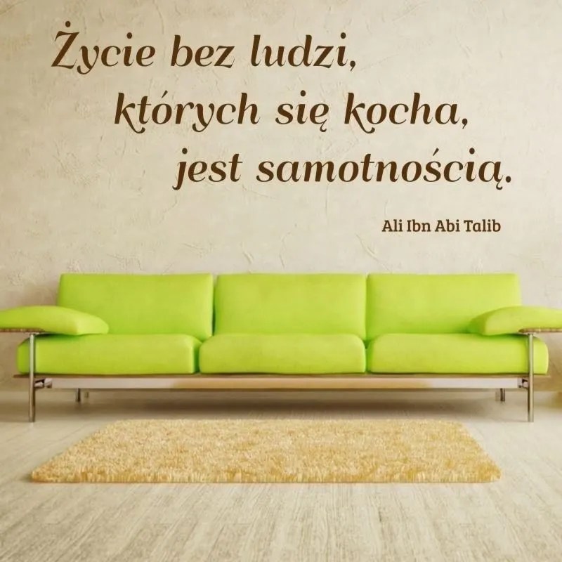 Szablon malarski 02X 18 cytat: życie bez ludzi 1767