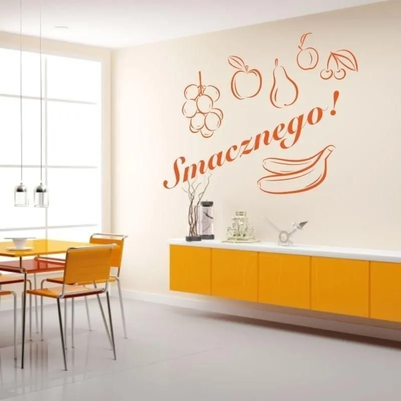 Naklejka 03X 17 smacznego 1729