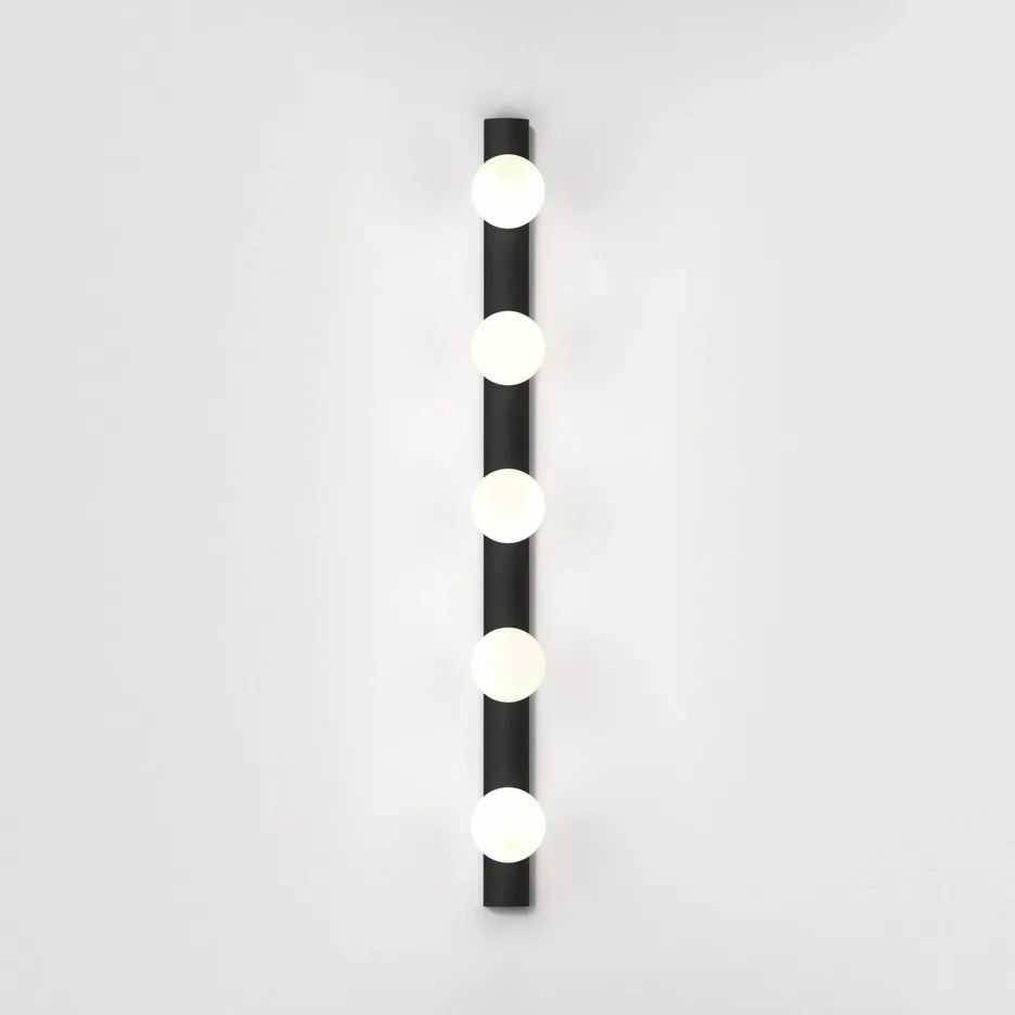 CABARET 5 Astro kinkiet - Czarny mat