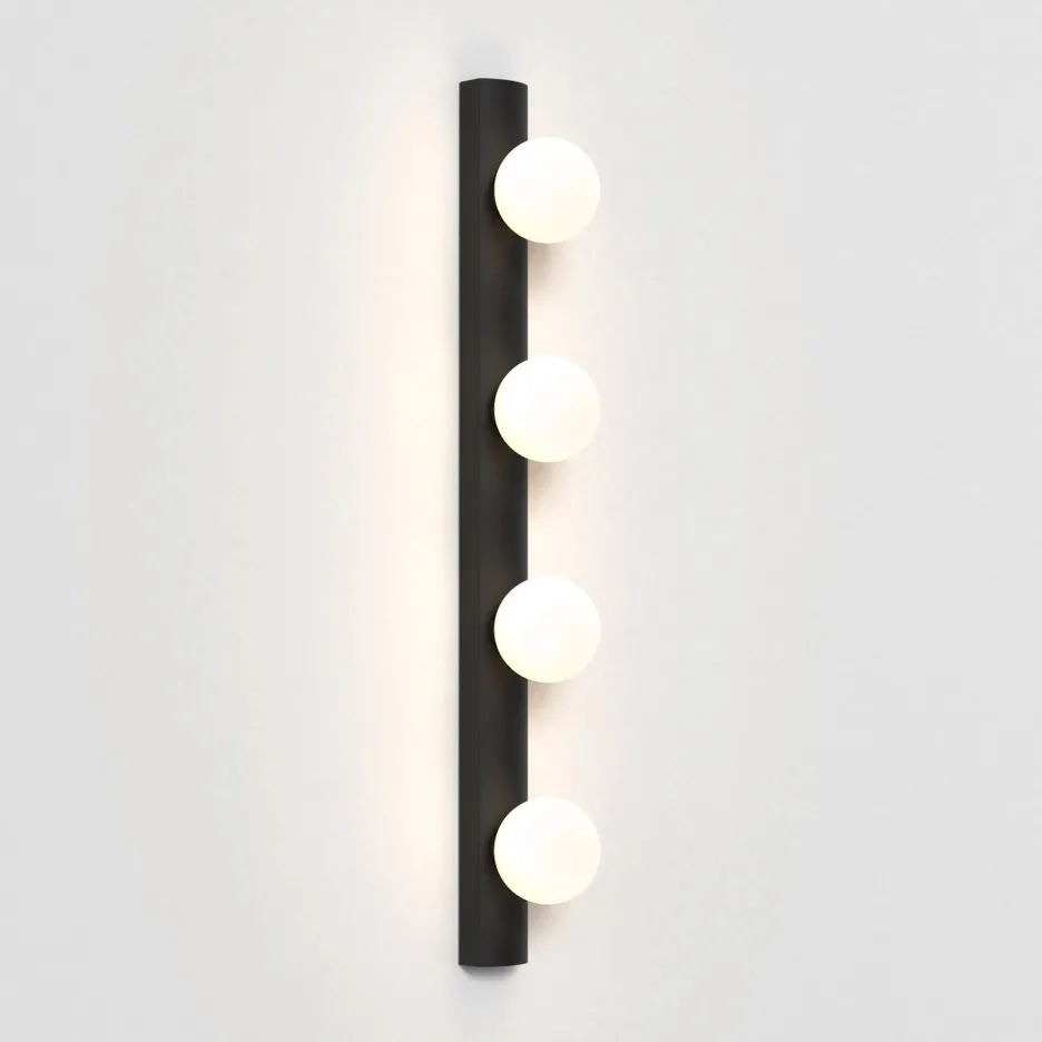 CABARET 4 Astro kinkiet - Czarny mat