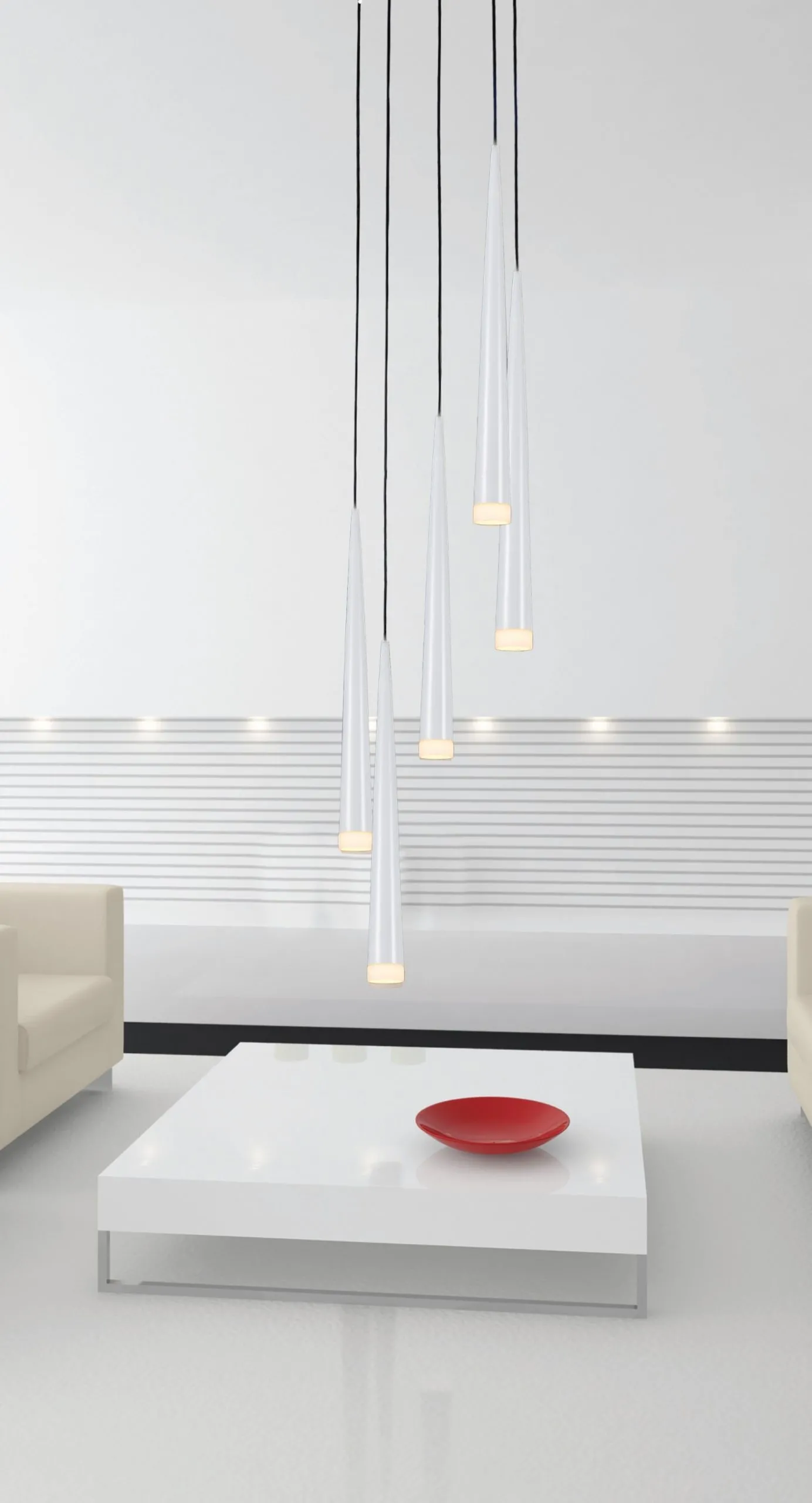 STYLO 5 AZzardo lampa wisząca - Chrom