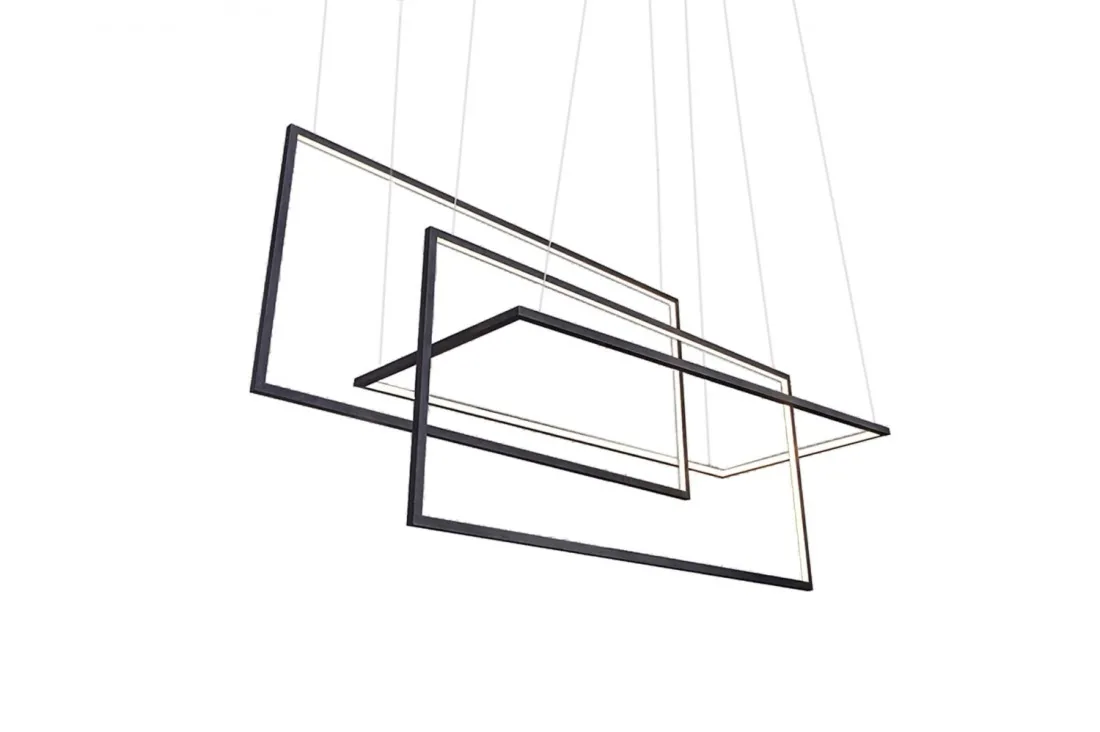 METRIC AZzardo lampa wisząca - Czarny