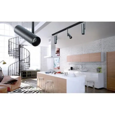 LOLO TRACK 1 LINE AZzardo lampa do szynoprzewodu - Czarny