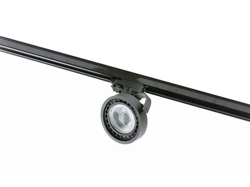 JERRY TRACK AZzardo lampa do szynoprzewodu - Czarny