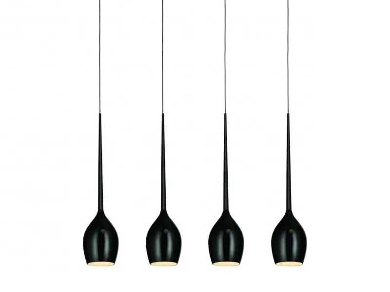 IZZA 4 AZzardo lampa wisząca - Dymiony