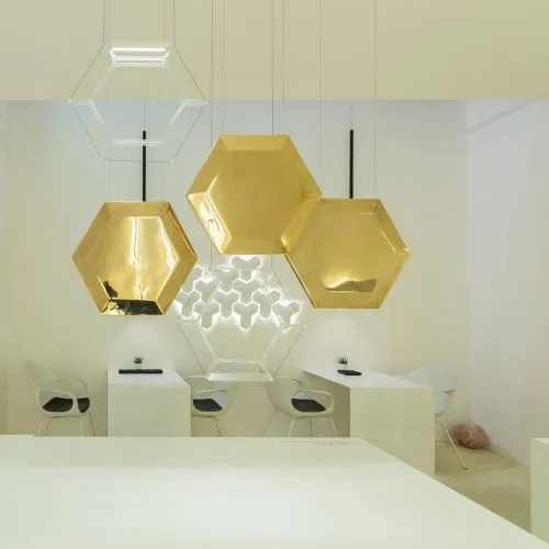 HEXAN BRASS Inarchi lampa wisząca