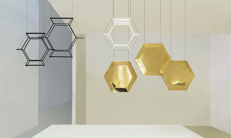 HEXAN GLASS Inarchi lampa wisząca