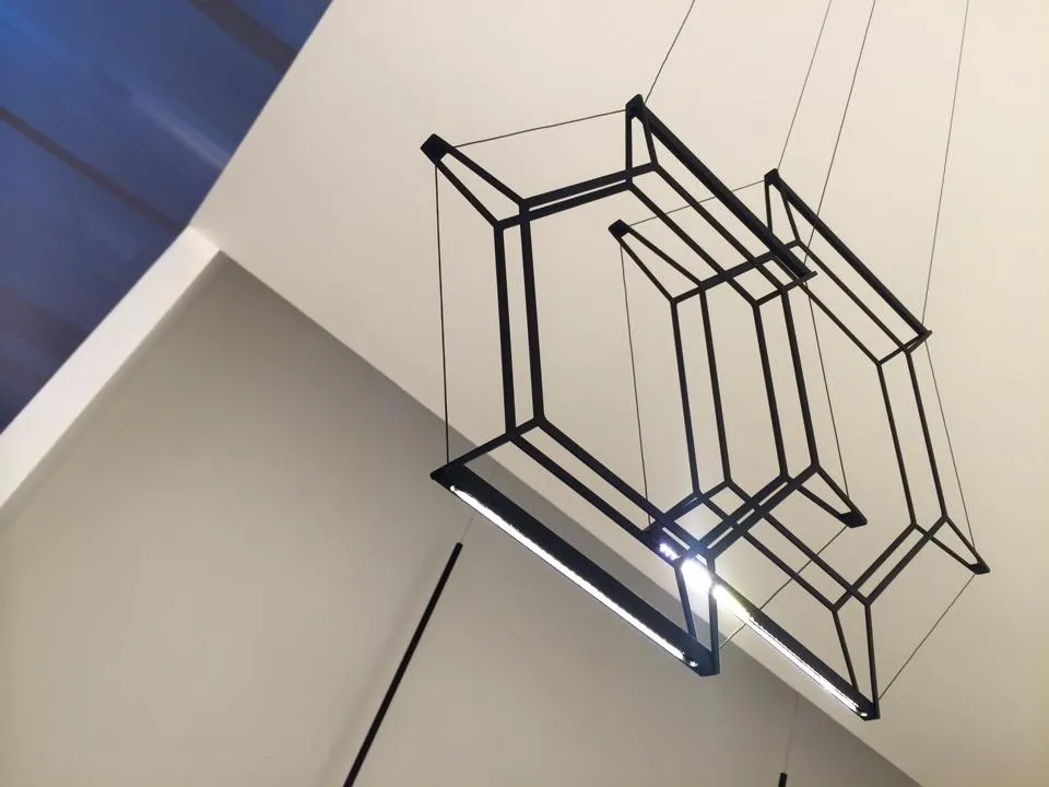 HEXAN STEEL Inarchi lampa wisząca