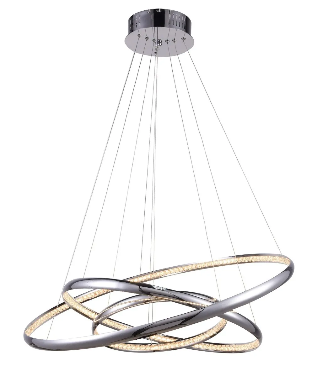 BRIGHTON 3 AZzardo lampa wisząca - Złoty