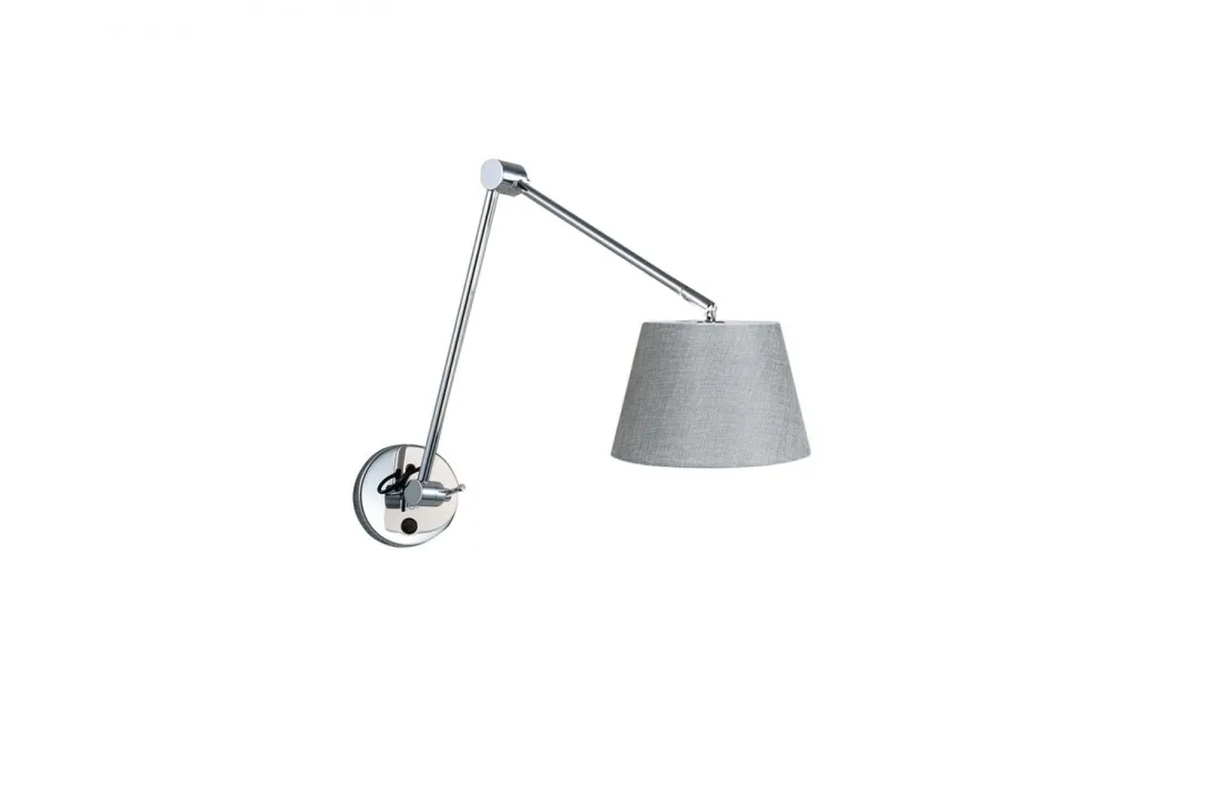 ADAM WALL S AZzardo kinkiet - Czarny - 30cm