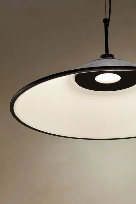 SHOEMAKER Grok/LEDS C4 okrągła lampa wisząca - Ciemny szary - DALI