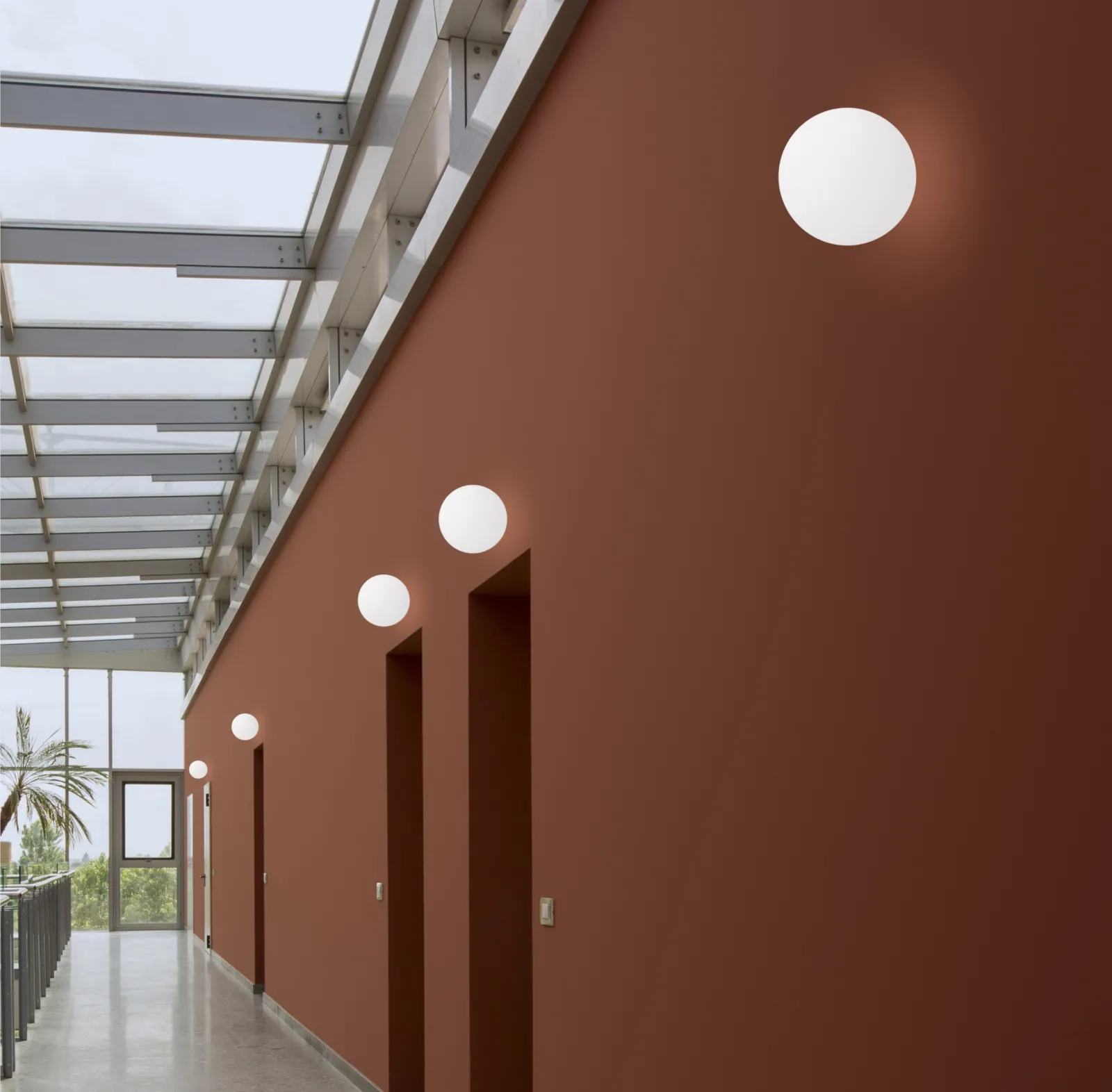 OH! S65 LED Linea Light Decorative plafon/kinkiet - śr.55cm