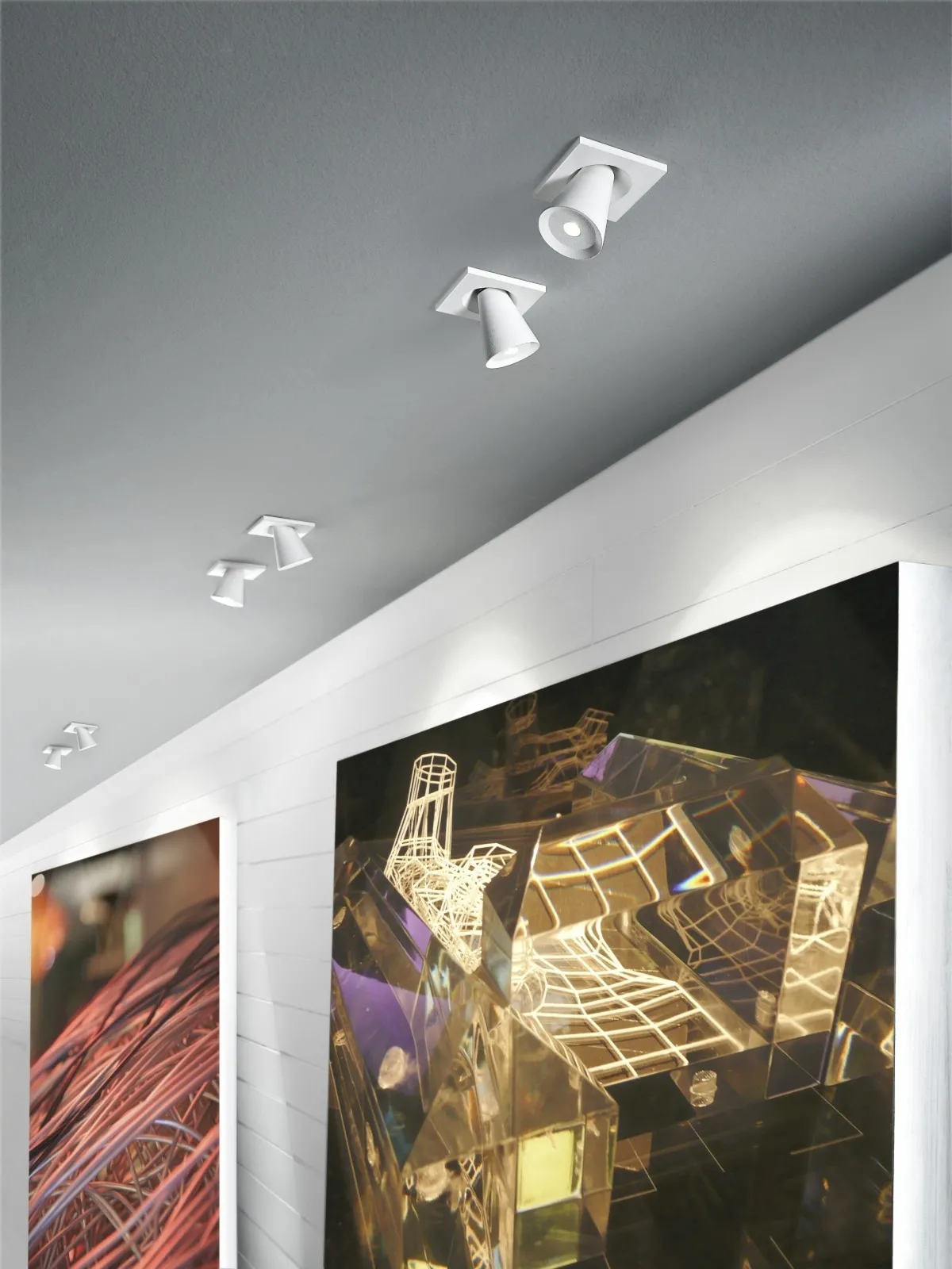 CONUS C Linea Light lampa wbudowana - Czarny