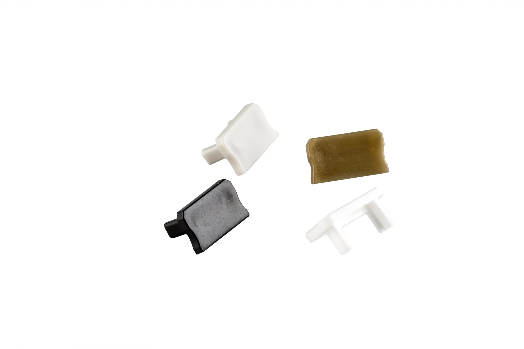 ZAŚLEPKA do profilu A Lumines - Aluminium - Bez otworu - Szary