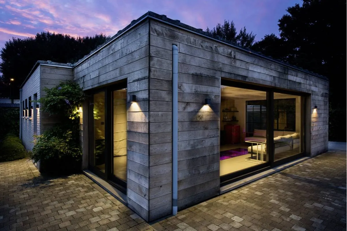 BIG QUAD 1 XL SLV kinkiet - Biały