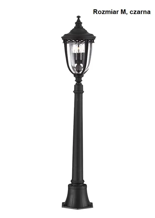 ENGLISH BRIDLE Elstead latarnia stojąca - Średni - Czarny