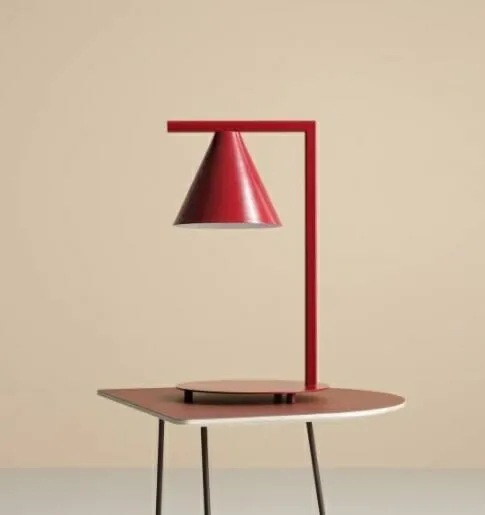 FORM Artera lampa stołowa - Niebieski