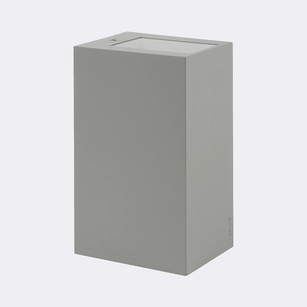 LILLEHAMMER 60 stopni Norlys kinkiet zewnętrzny - w dół - Aluminium RAL 9006 - Neutralna 4000K