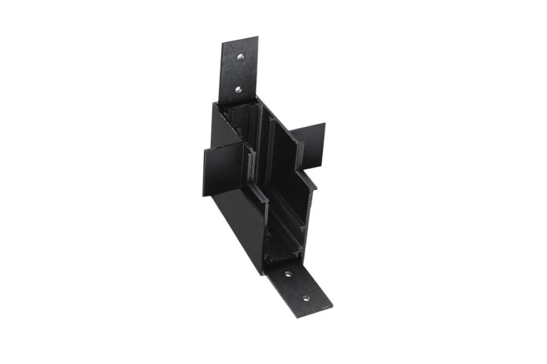 ALFA Złącze L narożne do podtynkowych szynoprzewodów magnetycznych 52 gips 1 AZzardo - Biały