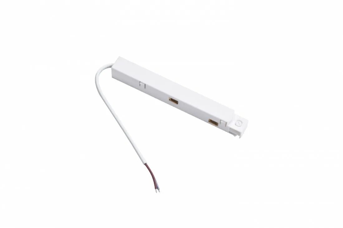 ALFA WPINKA DO ZASILACZA ZEWNĘTRZNEGO szynoprzewodów magnetycznych AZzardo - Biały