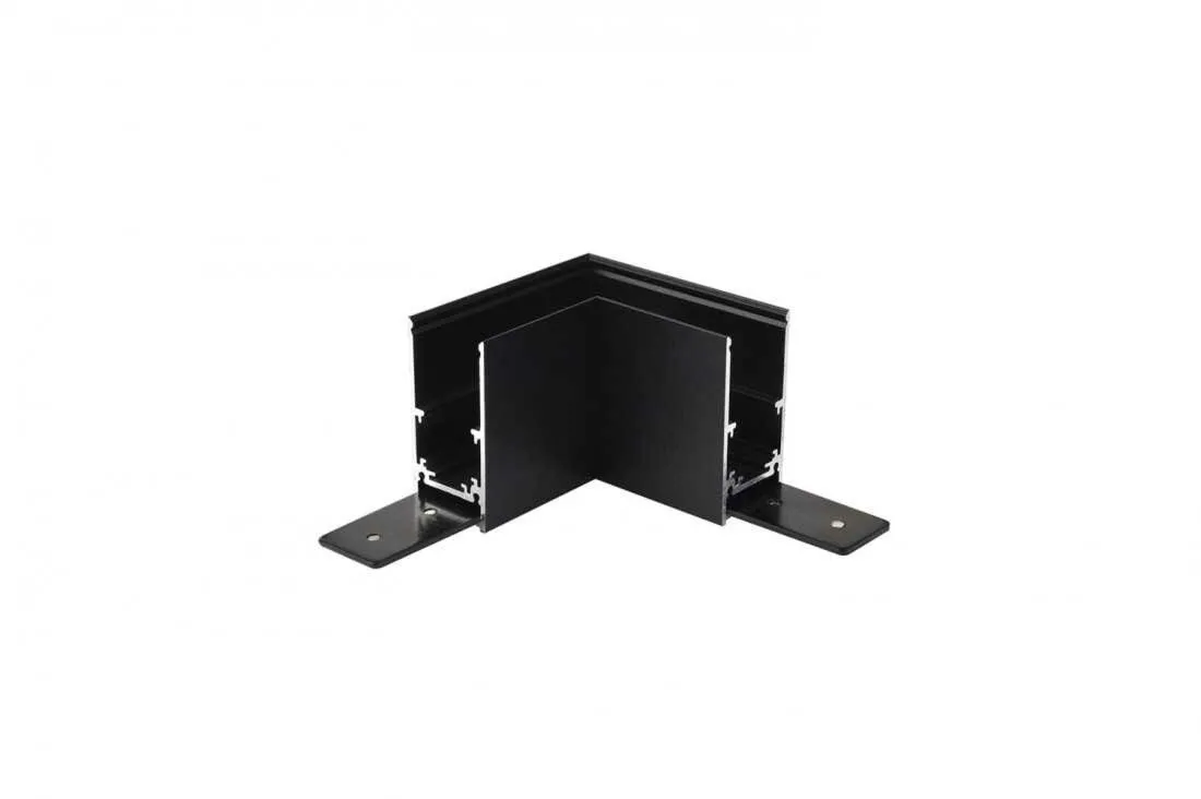 ALFA ZŁĄCZE L do szynoprzewodów magnetycznych 52 AZzardo - Czarny