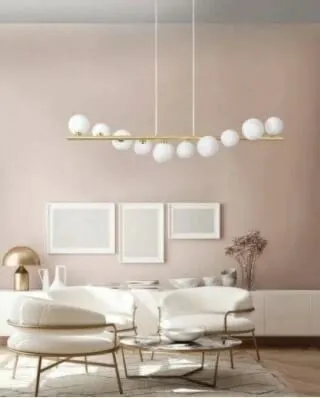 SYBILLA 10 AZzardo lampa wisząca - Chrom