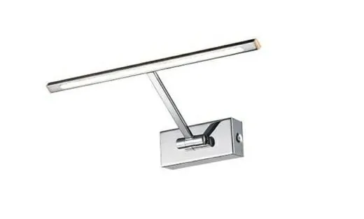 MONALISA AZzardo kinkiet - Nikiel satyna - 45,5cm