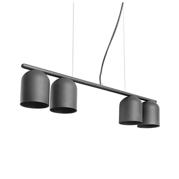 MONO SMALL 4 HPlampy lampa wisząca - Grafit