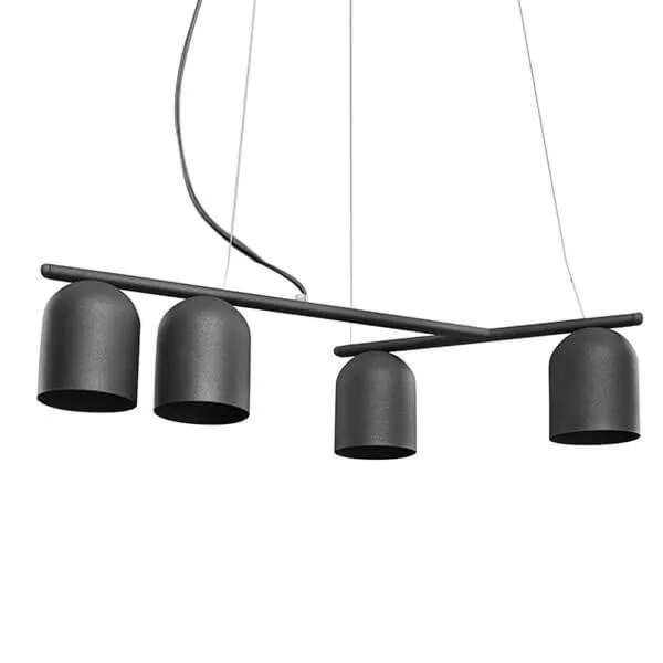 MONO SMALL 4S HPlampy lampa wisząca - Czarny